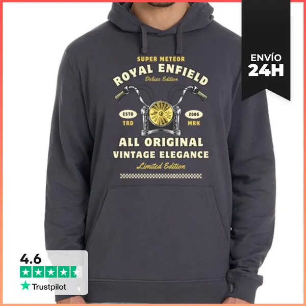 Sudadera Unisex Con Capucha Motos Clásicas Estilo 2006 Vintage