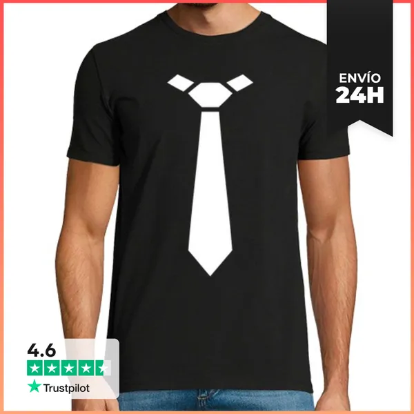 Camiseta Hombre Clásica Corbata LaTostadora