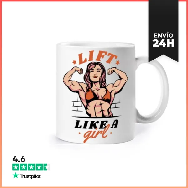 Taza Culturismo Mujer Culturismo Niña LaTostadora
