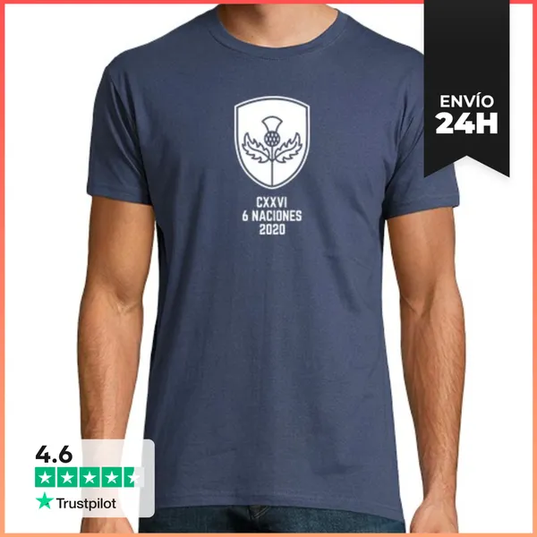 Camiseta Hombre Clásica Escocia LaTostadora