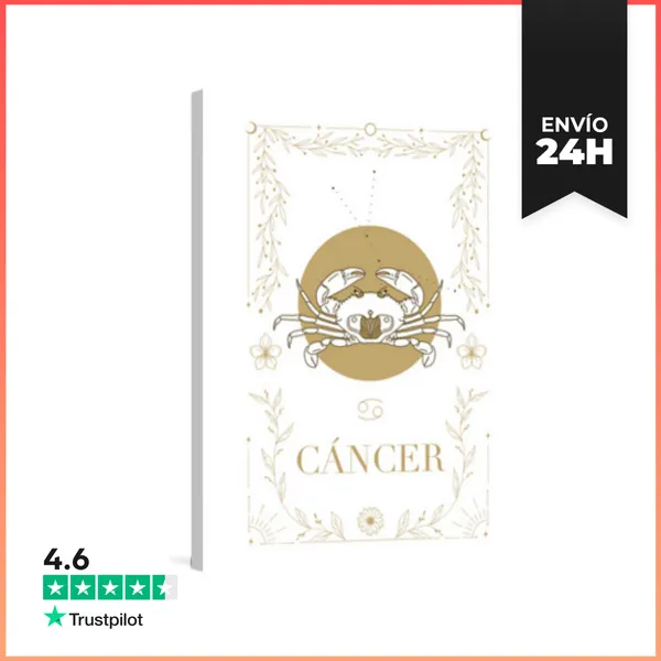 Lienzo Vertical Cáncer LaTostadora