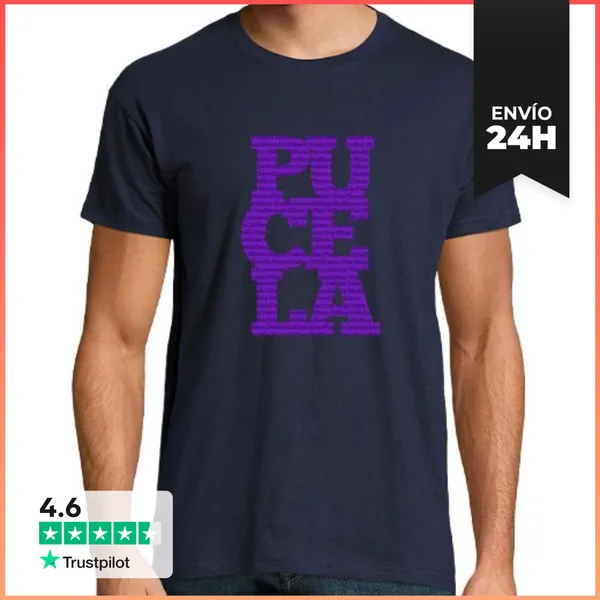 Camiseta Hombre Clásica Frases Pucela LaTostadora