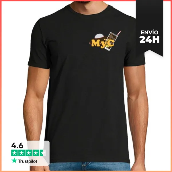 Camiseta Hombre Clásica ESCUDO MYC LaTostadora