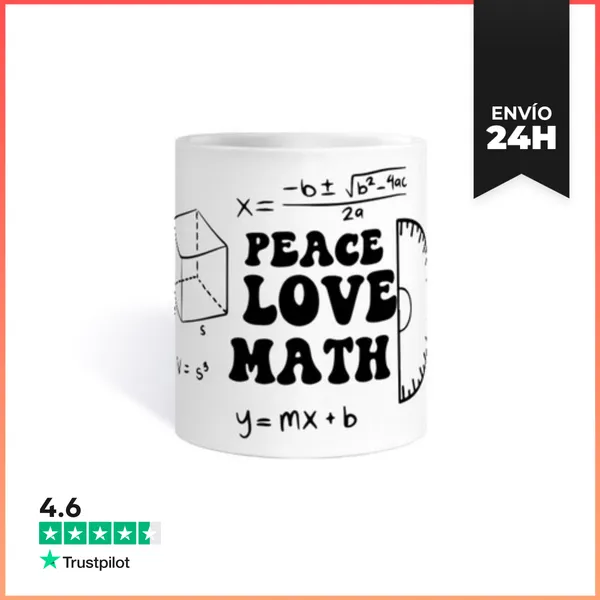 Taza Matematicas Matematicas Personalizable LaTostadora