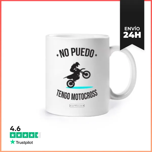 Taza Motocross LaTostadora