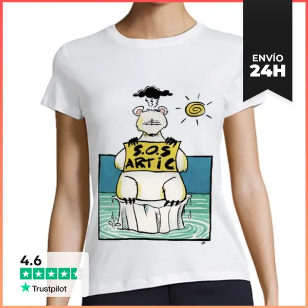 Camiseta Mujer Clásica SOS Artic LaTostadora