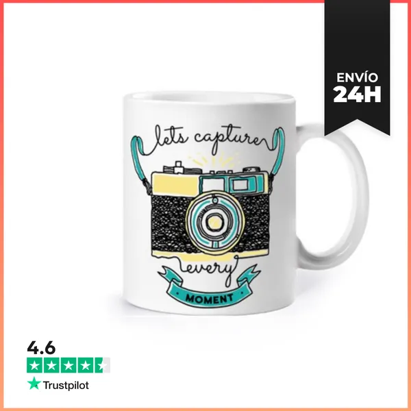 Taza Vamos A Capturar Cada Momento LaTostadora