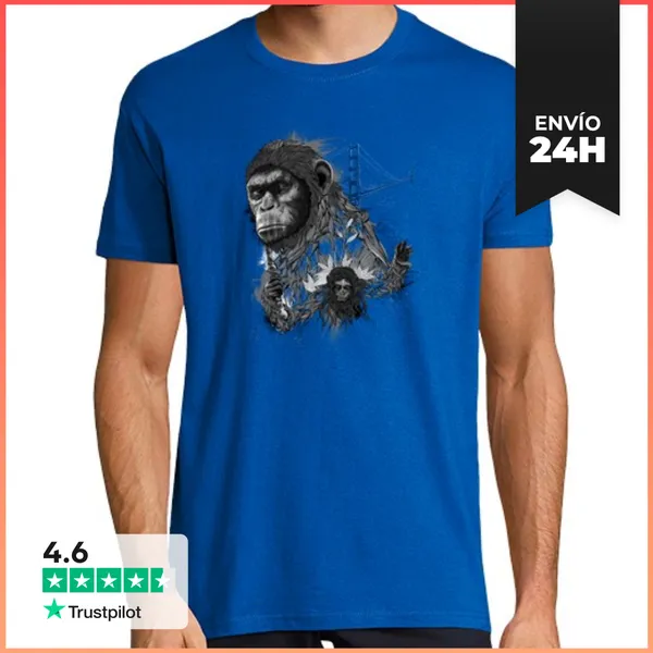 Camiseta Hombre Clásica Caesar LaTostadora
