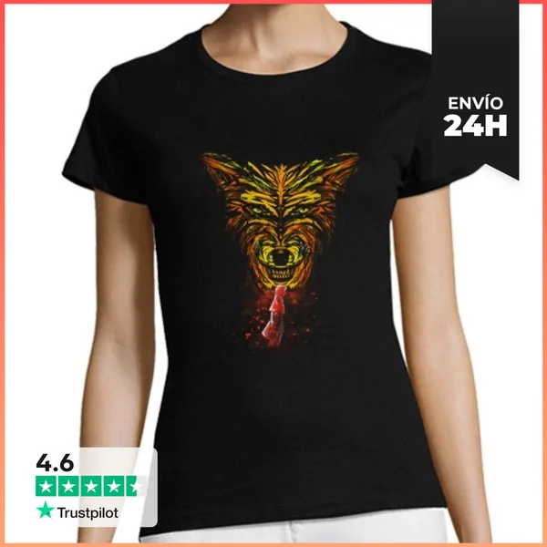 Camiseta Mujer Clásica En El Bosque LaTostadora