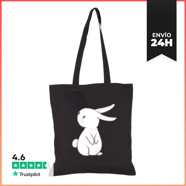 Bolsa De Tela Conejito Para Niños I Regalo De Conejo LaTostadora