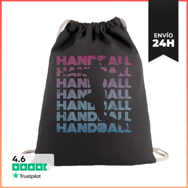 Mochila Saco Con Cuerdas Chica Balonmano LaTostadora