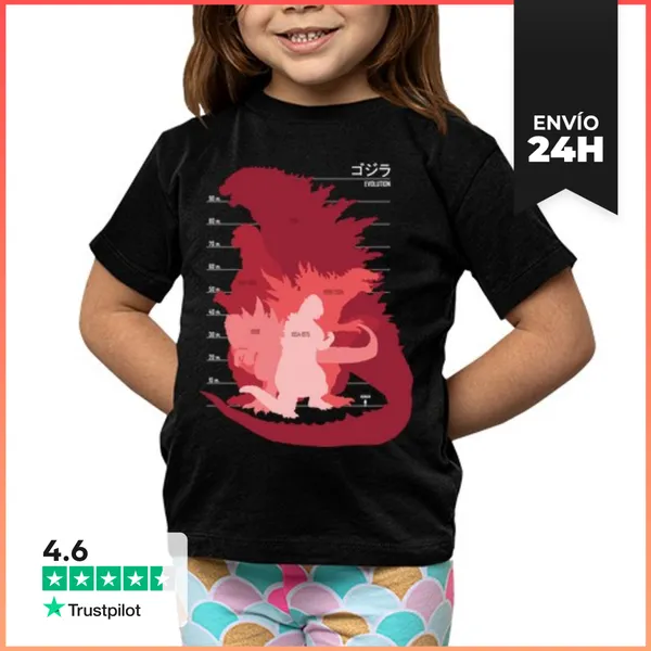 Camiseta Clásica Para Niños Red Kai LaTostadora