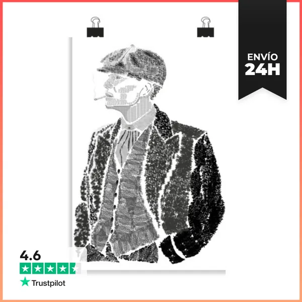 Póster Vertical Thomas Shelby LaTostadora