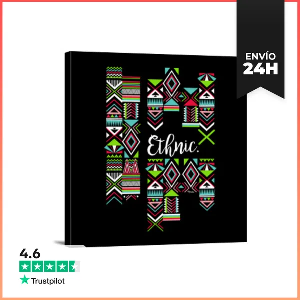 Lienzo Cuadrado Ethnic LN LaTostadora