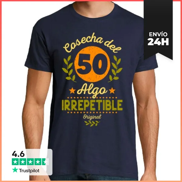 Camiseta Hombre Clásica Cosecha Del 50. Irrepetible LaTostadora