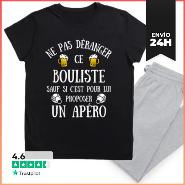 Pijama Petanca Aperitivo Hombre Abuelo Humor LaTostadora