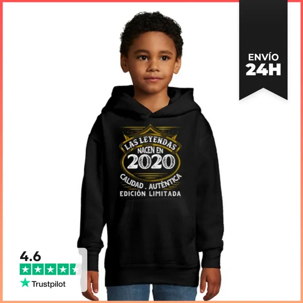 Sudadera Para Niños Con Capucha Las Leyendas Nacen En 2020