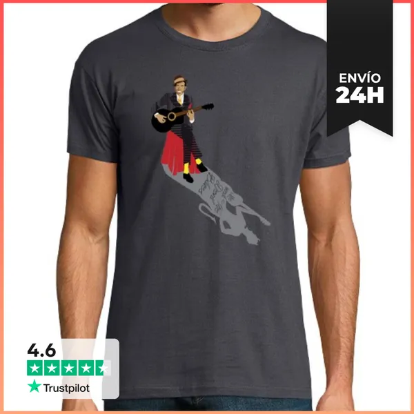 Camiseta Hombre Clásica Robert Johnson LaTostadora