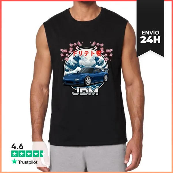 Camiseta Sin Mangas JDM RX7 LaTostadora