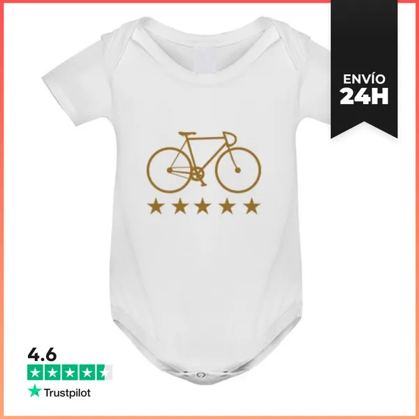 Body Bebé Ciclismo Body De Bebé - Una Bicicleta - Una Bicicleta