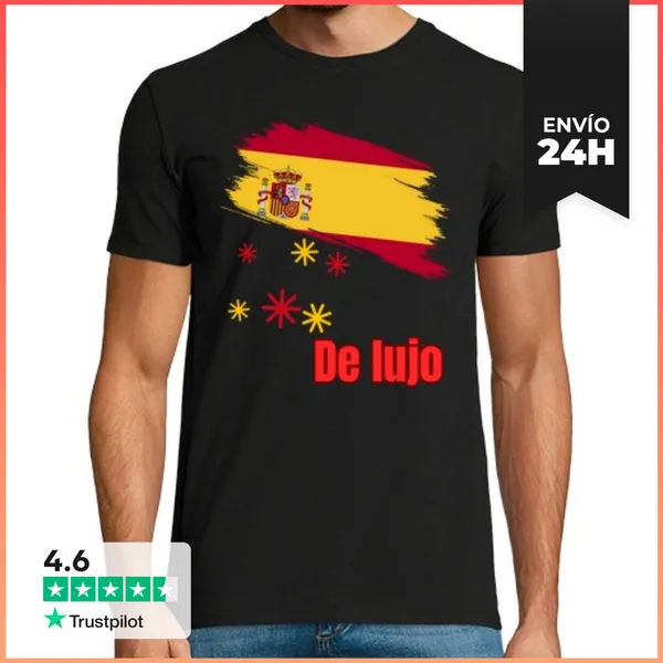 Camiseta Hombre Clásica Frase Española De Lujo LaTostadora