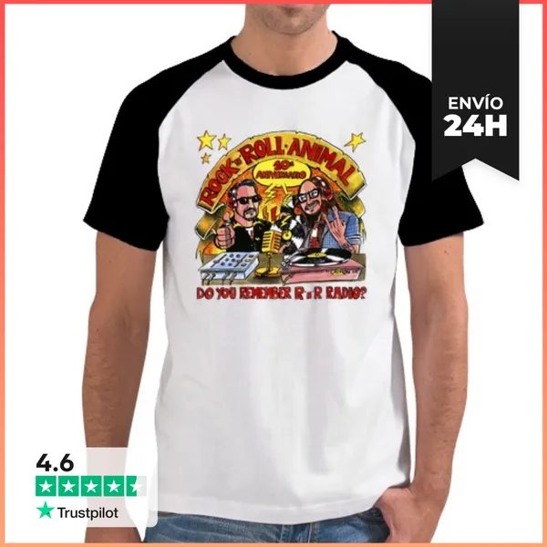 Camiseta Hombre, Estilo Béisbol Hombre, Estilo Béisbol, Blanca Y