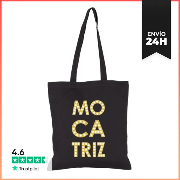 Bolsa De Tela Mocatriz Glamour - Bolsa LaTostadora