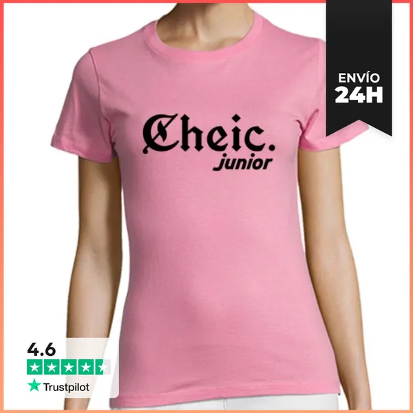 Camiseta Mujer Clásica Cheic Junior LaTostadora