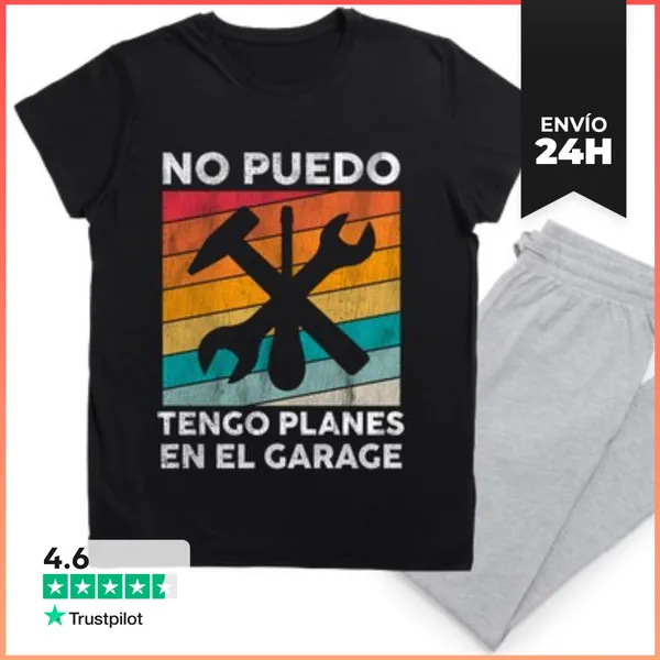 Pijama No Puedo Tengo Planes En El Garaje LaTostadora