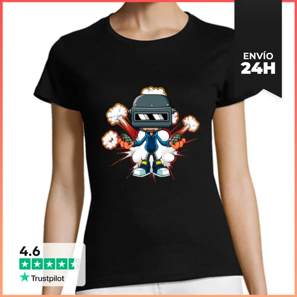 Camiseta Mujer Clásica Camiseta Mozaaaa LaTostadora