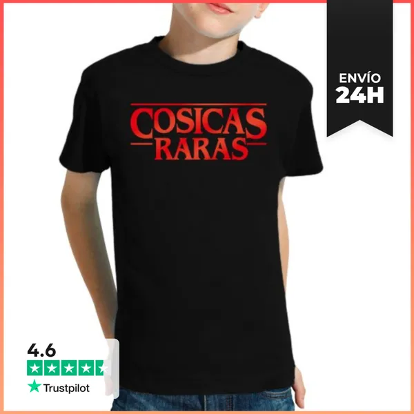 Camiseta Clásica Para Niños Cosicas Raras V2 LaTostadora