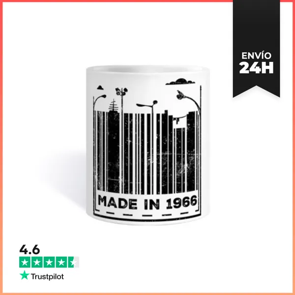 Taza Made In 1966 LaTostadora