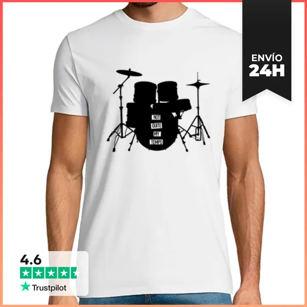 Camiseta Hombre Clásica Not Quite My Tempo LaTostadora