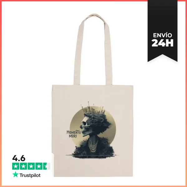 Bolsa De Tela Memento Mori Reina LaTostadora
