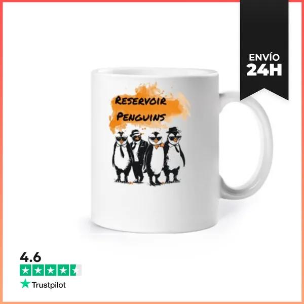 Taza Pingüinos Tanque LaTostadora