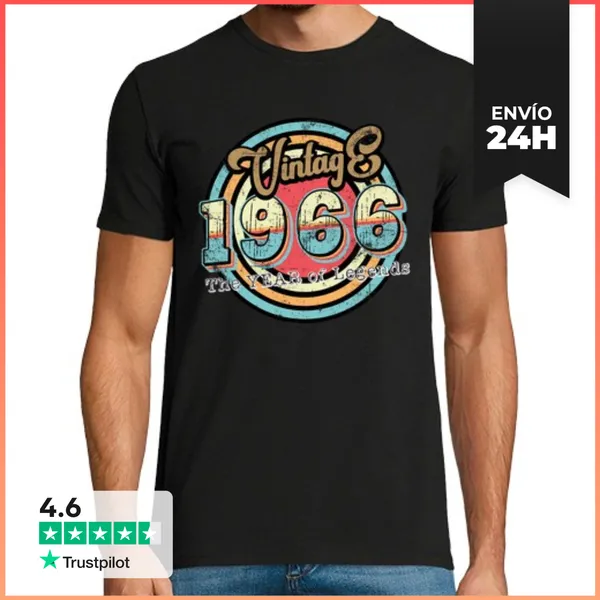 Camiseta Hombre Clásica 60 Aniversario LaTostadora