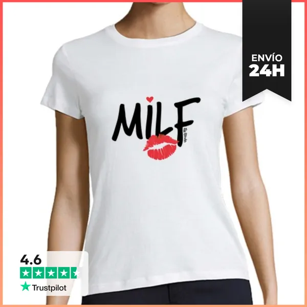 Camiseta Mujer Clásica MILF LaTostadora
