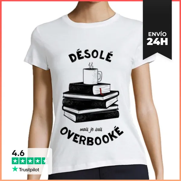 Camiseta Mujer Clásica Overbooké LaTostadora