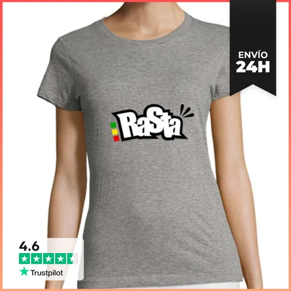 Camiseta Mujer Clásica Rasta N LaTostadora