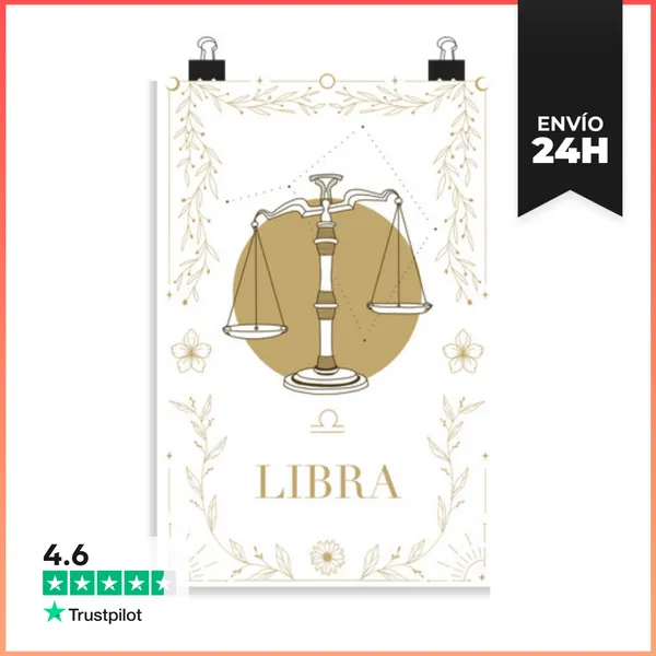 Póster Vertical Libra LaTostadora