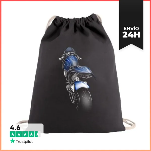 Mochila Saco Con Cuerdas Diseño 4745549 LaTostadora