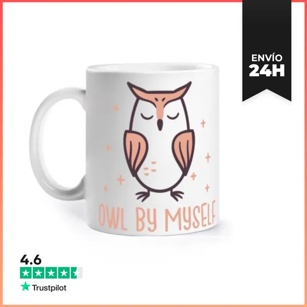 Taza Colección De Coleccionista Taza Búho Para Personalizar Café