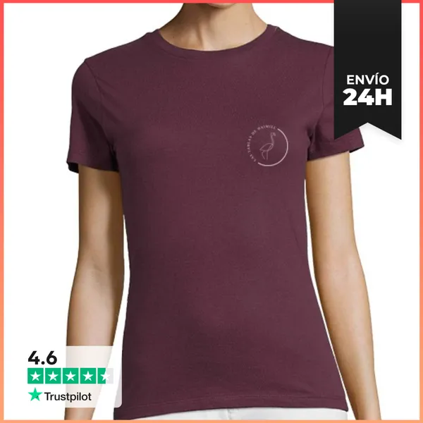 Camiseta Mujer Clásica Tablas De Daimiel White LaTostadora