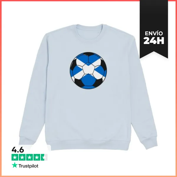Sudadera Unisex Equipo De Fútbol Escocia LaTostadora