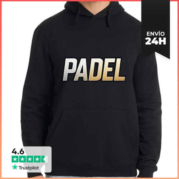 Sudadera Unisex Con Capucha Pádel LaTostadora
