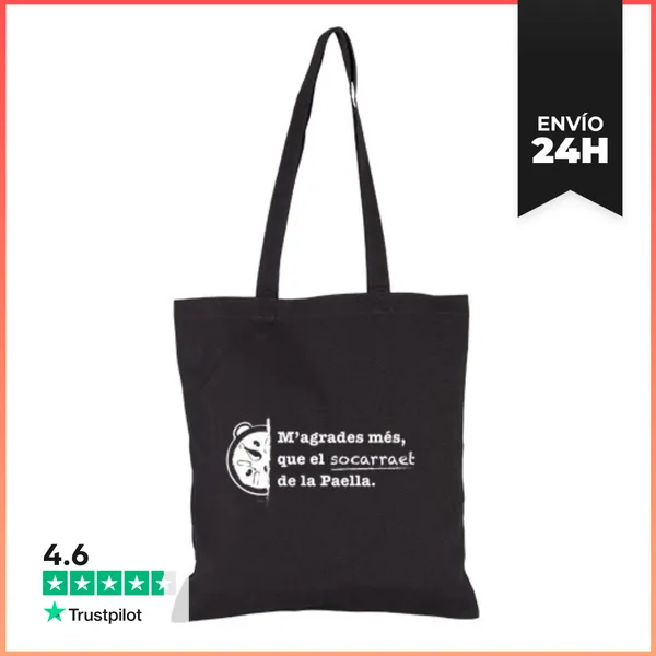 Bolsa De Tela Bossa I Love Paella Valenciana LaTostadora