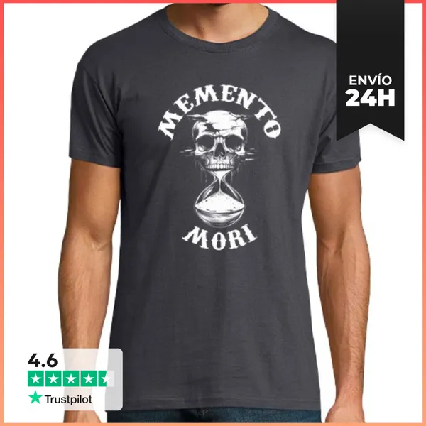 Camiseta Hombre Clásica Memento Mori LaTostadora