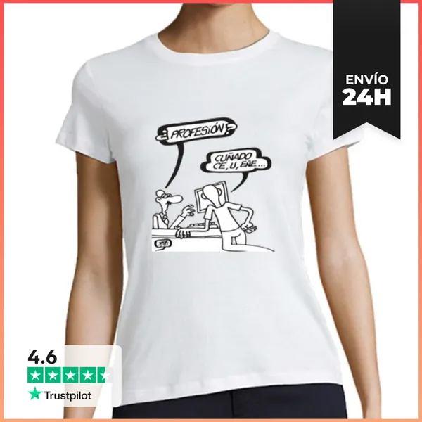 Camiseta Mujer Clásica Camiseta Cuñado LaTostadora