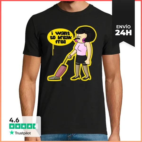 Camiseta Hombre Clásica Freddie (chico) LaTostadora