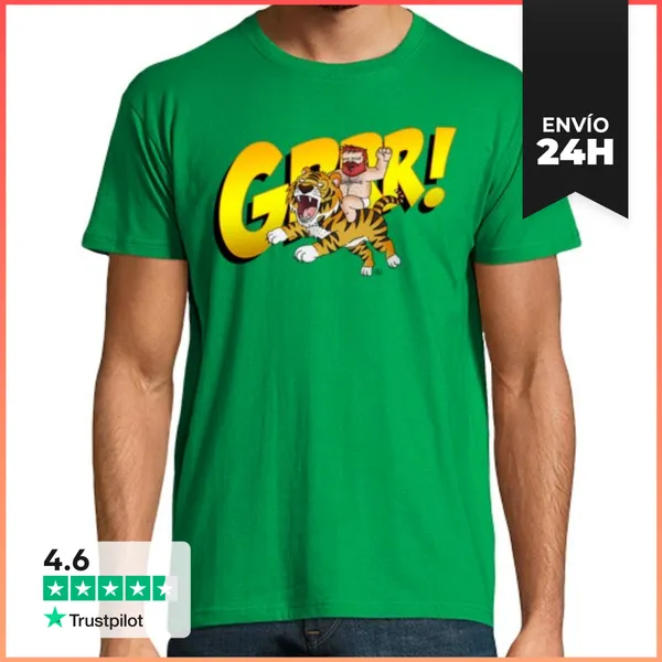 Camiseta Hombre Clásica GRRR LaTostadora